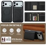 LC.IMEEKE L5-Serie Abnehmbare RFID-Kartentasche Magsafe-Telefonhülle, For iPhone 16 Pro Max, For iPhone 16 Pro, For iPhone 16 Plus, For iPhone 16 – Bild 2