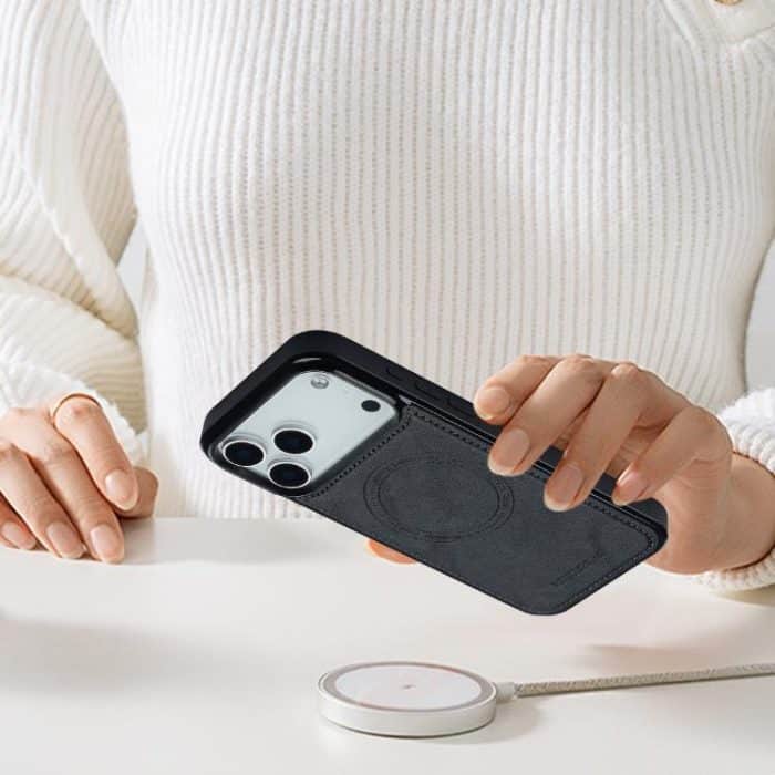 LC.IMEEKE L5-Serie Abnehmbare RFID-Kartentasche Magsafe-Telefonhülle, For iPhone 16 Pro Max, For iPhone 16 Pro, For iPhone 16 Plus, For iPhone 16 – Bild 11