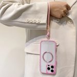 Airbag 3 in 1 CD Texture MagSafe Handyhülle mit Riemen, For iPhone 15 Plus, For iPhone 15, For iPhone 14 Plus – Bild 7