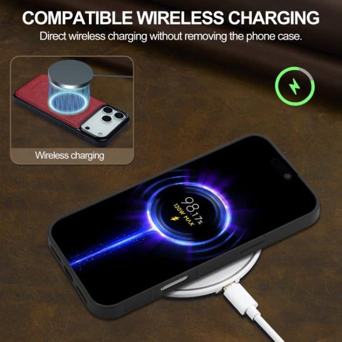 LC.IMEEKE 2-in-1-RFID-Magsafe-Telefonhülle, For iPhone 16 Pro Max, For iPhone 16 Pro, For iPhone 16 Plus, For iPhone 16 – Bild 5