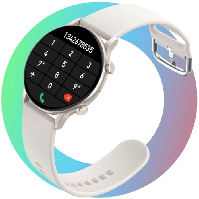 CY19 1,32 Zoll AMOLED-Bildschirm Silikonarmband Smart Watch, Blutsauerstoff/Blutdruck/Herzfrequenz – Bild 5