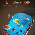 ET587 1,95 Zoll AMOLED-Bildschirm Smart Watch, EKG Elektrokardiogramm/Blutzuckerüberwachung – Bild 3