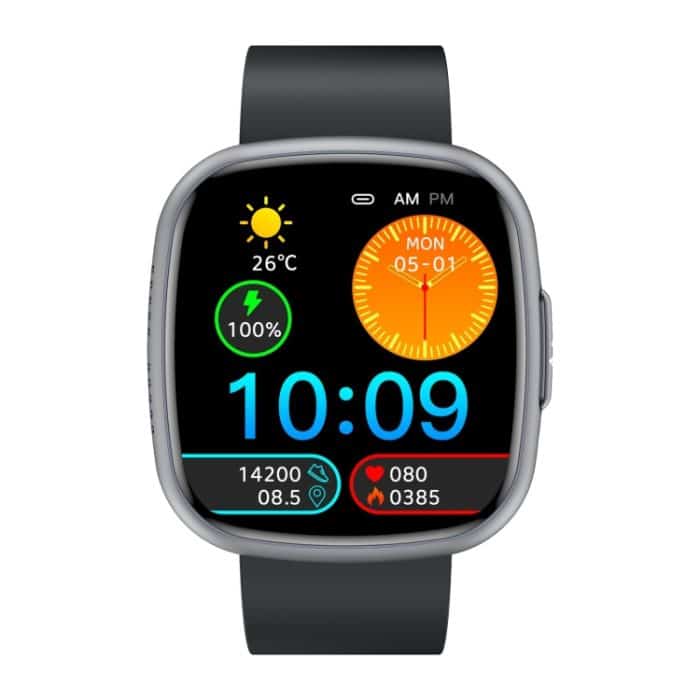 ET593 1,75 Zoll IPS Quadratischer Bildschirm Smart Watch, EKG Elektrokardiogramm / Blutzuckerüberwachung – Bild 10