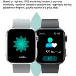 T92 1,81 Zoll IPS Square Screen Smart Watch, Herzfrequenz / Blutsauerstoff / Blutdruck – Bild 8