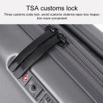 Faltbarer, tragbarer Universal-Trolley-Koffer mit TSA-Zahlenschloss, 20 inch, 24 inch, 28 inch – Bild 3