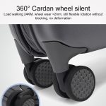 Faltbarer, tragbarer Universal-Trolley-Koffer mit TSA-Zahlenschloss, 20 inch, 24 inch, 28 inch – Bild 5