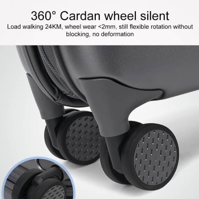 Faltbarer, tragbarer Universal-Trolley-Koffer mit TSA-Zahlenschloss, 20 inch, 24 inch, 28 inch – Bild 5