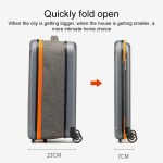 Faltbarer tragbarer Trolley-Gepäckkoffer, 20 inch, 24 inch, 28 inch – Bild 5