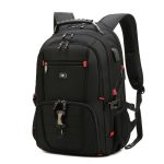 Multifunktionaler Business-Rucksack mit großer Kapazität und wasserdichtem Doppelschultergurt und USB-Schnittstelle, 18 inch, 20 inch, 22 inch