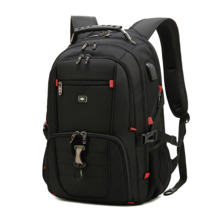 Multifunktionaler Business-Rucksack mit großer Kapazität und wasserdichtem Doppelschultergurt und USB-Schnittstelle, 18 inch, 20 inch, 22 inch