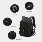 Multifunktionaler Business-Rucksack mit großer Kapazität und wasserdichtem Doppelschultergurt und USB-Schnittstelle, 18 inch, 20 inch, 22 inch – Bild 3