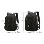 Multifunktionaler Business-Rucksack mit großer Kapazität und wasserdichtem Doppelschultergurt und USB-Schnittstelle, 18 inch, 20 inch, 22 inch – Bild 8
