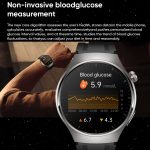 MT200 1,43 Zoll AMOLED IP67 Stahlband Smart Call Watch, unterstützt EKG – Bild 8