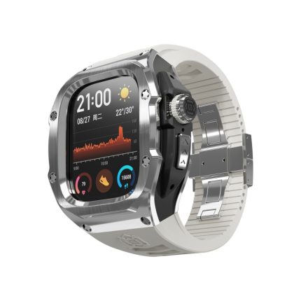 RedPepper Armor Metallgehäuse Integriertes Silikonarmband, For Apple Watch Ultra 1 / 2 49mm