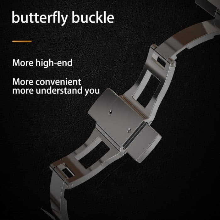 RedPepper Armor Metallgehäuse Integriertes Silikonarmband, For Apple Watch Ultra 1 / 2 49mm – Bild 8