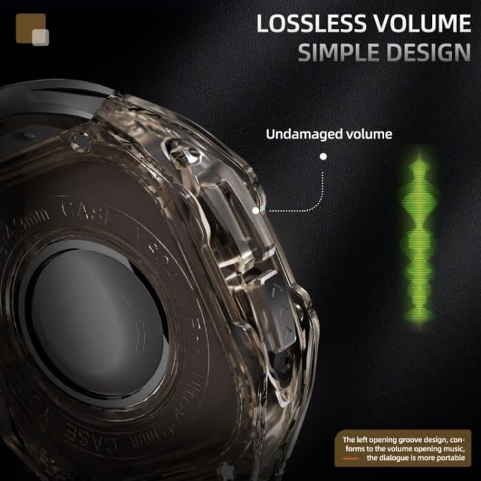 RedPepper Armor Metallgehäuse Integriertes Silikonarmband, For Apple Watch Ultra 1 / 2 49mm – Bild 9