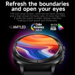 ET492 1,43 Zoll AMOLED-Bildschirm Silikonarmband Smart Watch unterstützt EKG/Blutzuckerüberwachung – Bild 3