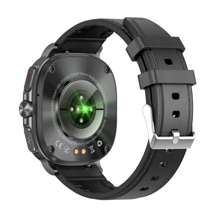 ET492 1,43 Zoll AMOLED-Bildschirm Lederarmband Smart Watch unterstützt EKG/Blutzuckerüberwachung – Bild 13