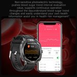 ET492 1,43 Zoll AMOLED-Bildschirm Lederarmband Smart Watch unterstützt EKG/Blutzuckerüberwachung – Bild 6