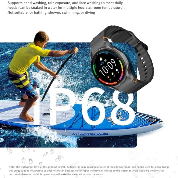 HD Watch7 Mini 1,3 Zoll AMOLED-Bildschirm Smart Watch unterstützt Herzfrequenzüberwachung/Blutsauerstoffüberwachung – Bild 9