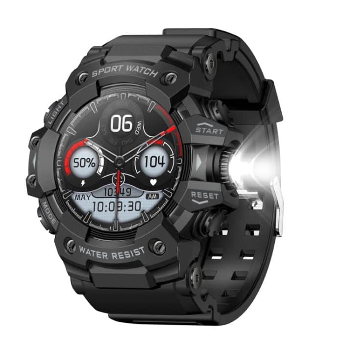 LC21 1,32 Zoll TFT-Sport-Smartwatch mit rundem Bildschirm unterstützt Blutsauerstoffüberwachung/Anruferinnerung – Bild 1