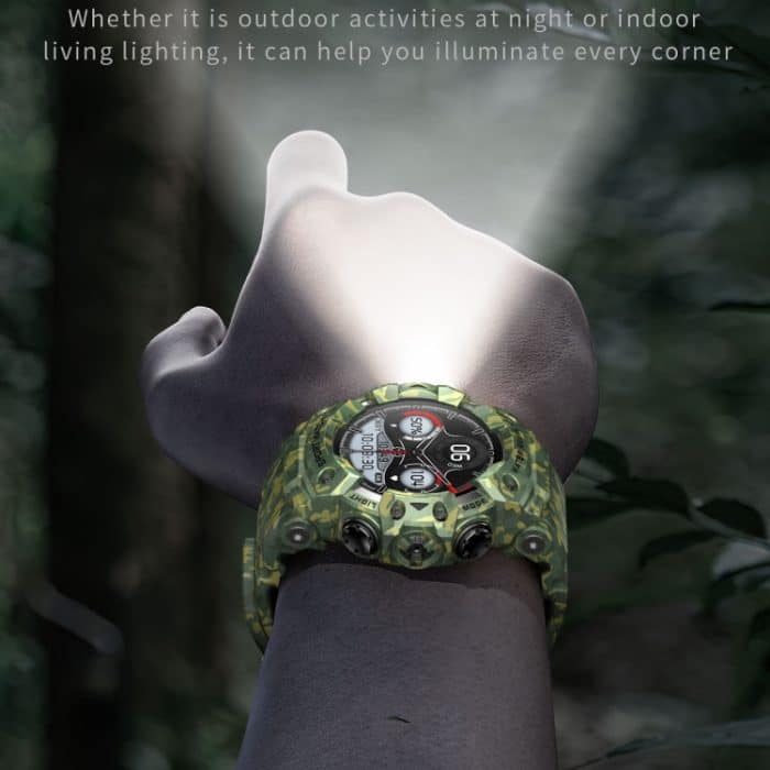 LC21 1,32 Zoll TFT-Sport-Smartwatch mit rundem Bildschirm unterstützt Blutsauerstoffüberwachung/Anruferinnerung – Bild 4