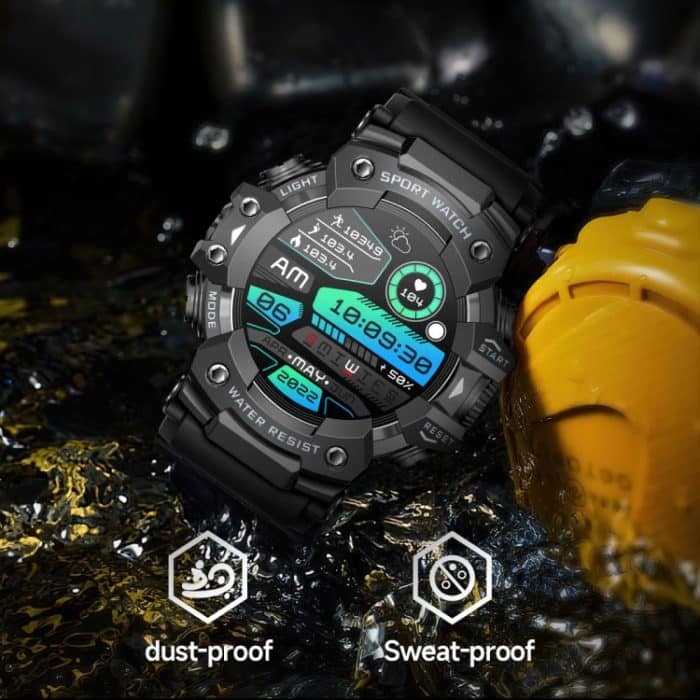 LC21 1,32 Zoll TFT-Sport-Smartwatch mit rundem Bildschirm unterstützt Blutsauerstoffüberwachung/Anruferinnerung – Bild 7