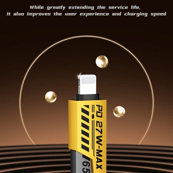 awei CL-226 65W USB/Typ-C auf 8 Pin/Typ-C 4-in-1 Schnellladedatenkabel, Länge: 1m – Bild 3