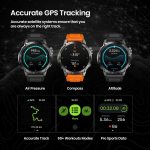 Zeblaze Stratos 2 Plus 1,43-Zoll-Bildschirm 3 ATM Gesundheits- und Fitness-GPS-Smartwatch, Stratos 2 Plus – Bild 5