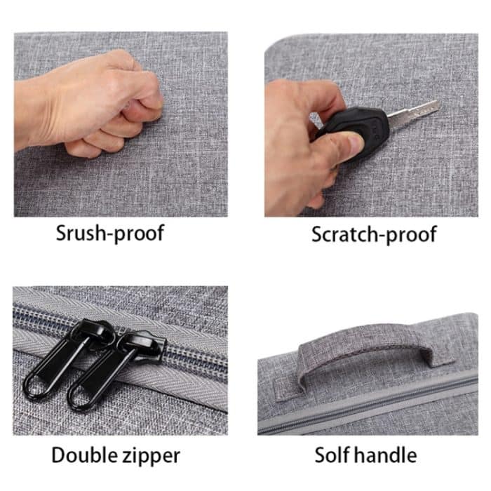 Für DJI Mavic Air 2 Tragbare Nylon-Schulter-Crossbody-Aufbewahrungstasche Schutzbox, Storage Bag(Grey) – Bild 9