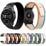 Loop-Nylon-Uhrenarmband mit Klettverschluss und Schnellverschluss, For Garmin 26mm, For Garmin 22mm – Bild 2