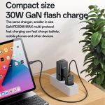 Yesido YC74 Ultradünnes 30W USB-C / Type-C Reiseladegerät, EU-Stecker – Bild 5