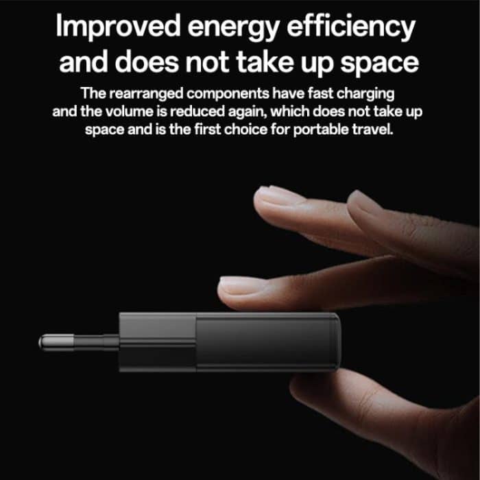 Yesido YC74 Ultradünnes 30W USB-C / Type-C Reiseladegerät, EU-Stecker – Bild 6