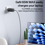 Yesido YC73 65W USB und USB-C / Typ-C Dual Port GaN Schnellladegerät Set – Bild 6