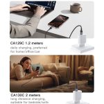 Yesido CA129C 18W 3A USB auf USB-C / Typ-C Ladedatenkabel, Länge: 1,2m – Bild 10