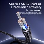 Yesido CA130C 18W 3A USB auf USB-C / Typ-C Ladedatenkabel, Länge: 2m – Bild 3