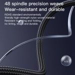 Yesido CA130C 18W 3A USB auf USB-C / Typ-C Ladedatenkabel, Länge: 2m – Bild 8