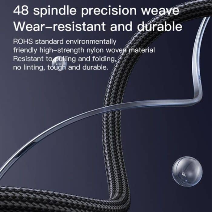 Yesido CA130C 18W 3A USB auf USB-C / Typ-C Ladedatenkabel, Länge: 2m – Bild 8