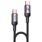Yesido CA181 PD60W 3A USB-C / Typ-C auf USB-C / Typ-C Ladedatenkabel, Länge: 1,2 m