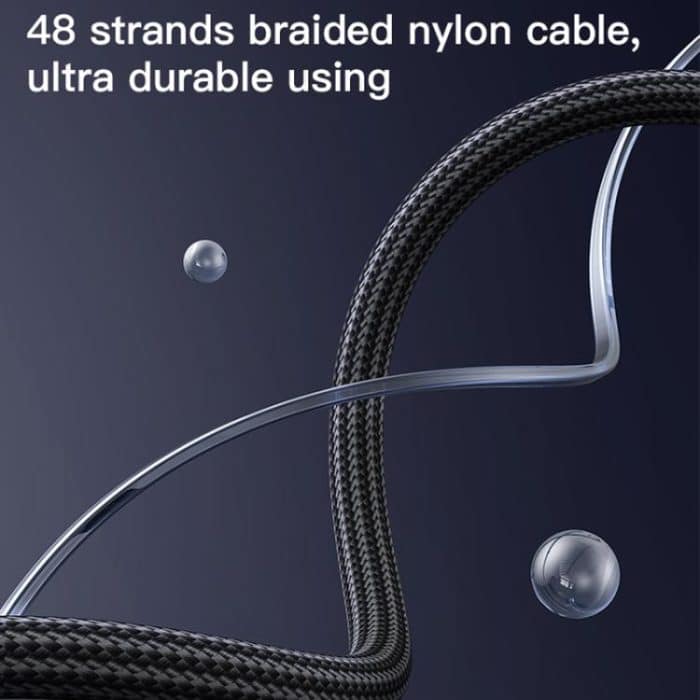 Yesido CA181 PD60W 3A USB-C / Typ-C auf USB-C / Typ-C Ladedatenkabel, Länge: 1,2 m – Bild 9