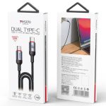 Yesido CA183 PD60W 3A USB-C / Typ-C auf USB-C / Typ-C Ladedatenkabel, Länge: 2m – Bild 12