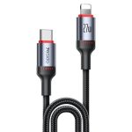 Yesido CA184 PD27W 3A USB-C / Typ-C auf 8-Pin Ladedatenkabel, Länge: 2m
