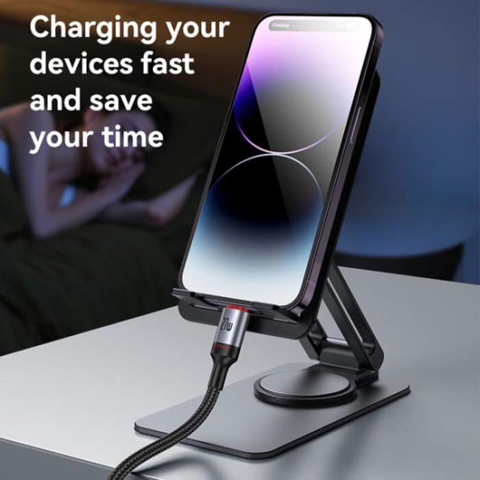 Yesido CA184 PD27W 3A USB-C / Typ-C auf 8-Pin Ladedatenkabel, Länge: 2m – Bild 8