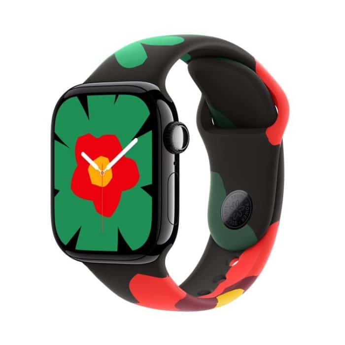 Sportliches Uhrenarmband aus Silikon, For Apple Watch 46mm / 49mm / 45mm / 44mm, For Apple Watch 42mm / 41mm / 40mm / 38mm – Bild 1