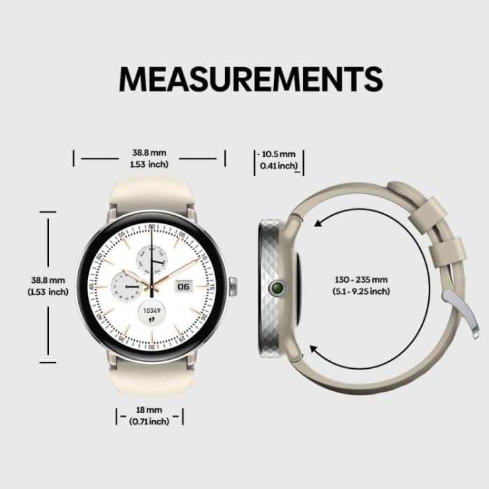 Zeblaze Lily 2 1,2-Zoll-Bildschirm Haute & Healthy Lady Smart Watch – Bild 12