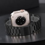 Uhrenarmband aus Edelstahl mit drei Gliedern und Norman-Verschluss, For Apple Watch 46mm / 49mm / 45mm / 44mm – Bild 7