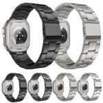 Uhrenarmband aus Titanlegierung mit drei Gliedern und Norman-Verschluss, For Apple Watch 46mm / 49mm / 45mm / 44mm – Bild 2