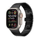 Uhrenarmband aus Titanlegierung mit Schmetterlingsverschluss und einer Perle, For Apple Watch 46mm / 49mm / 45mm / 44mm