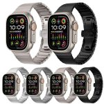 Uhrenarmband aus Titanlegierung mit Schmetterlingsverschluss und einer Perle, For Apple Watch 46mm / 49mm / 45mm / 44mm – Bild 2