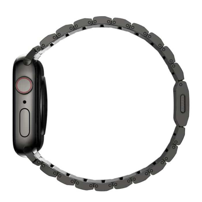 Uhrenarmband aus Edelstahl mit einer Perle und Norman-Verschluss, For Apple Watch 46mm / 49mm / 45mm / 44mm – Bild 6
